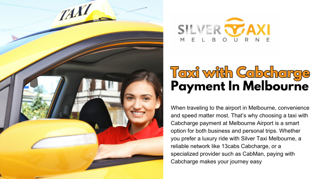 Taxi with Cabcharge Payment